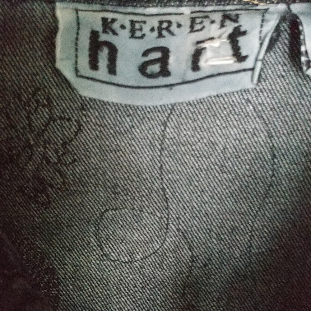 Keren Hart Denim Jacket Rhinestone - Picture 2 of 7
